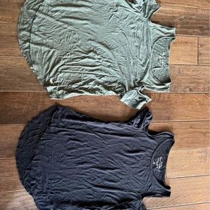 Womens Hollister Shoulder Cut Out Tank Tops